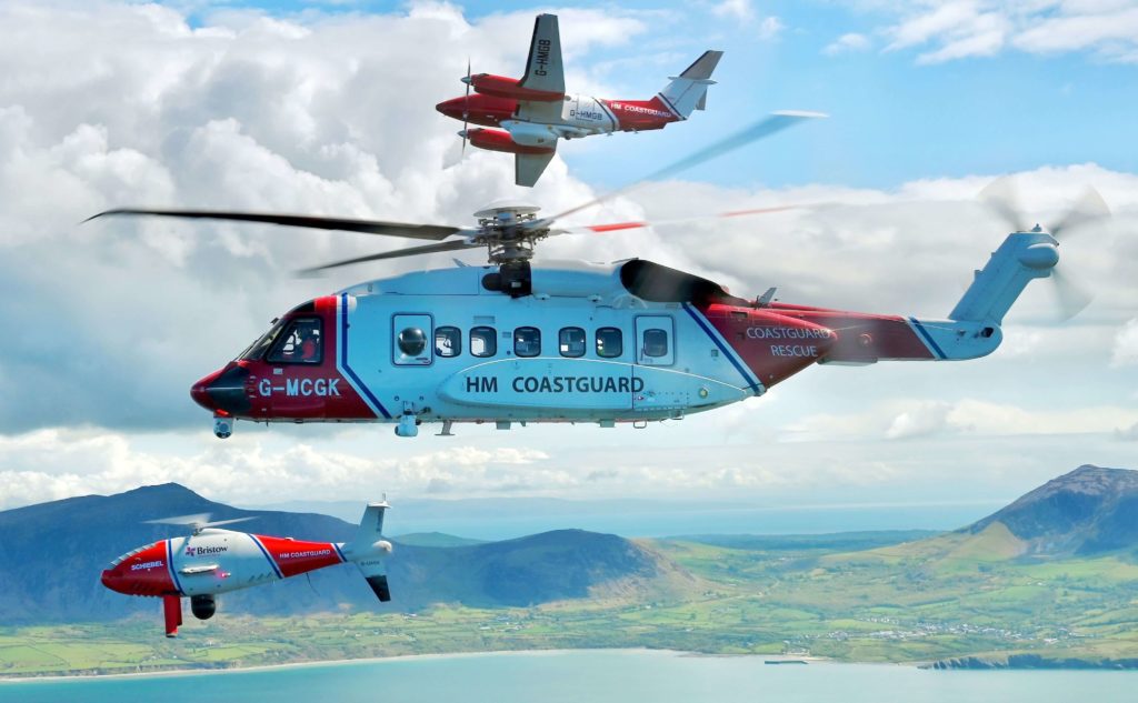 El HM Coastguard integra el primer UAV a sus equipos SAR
