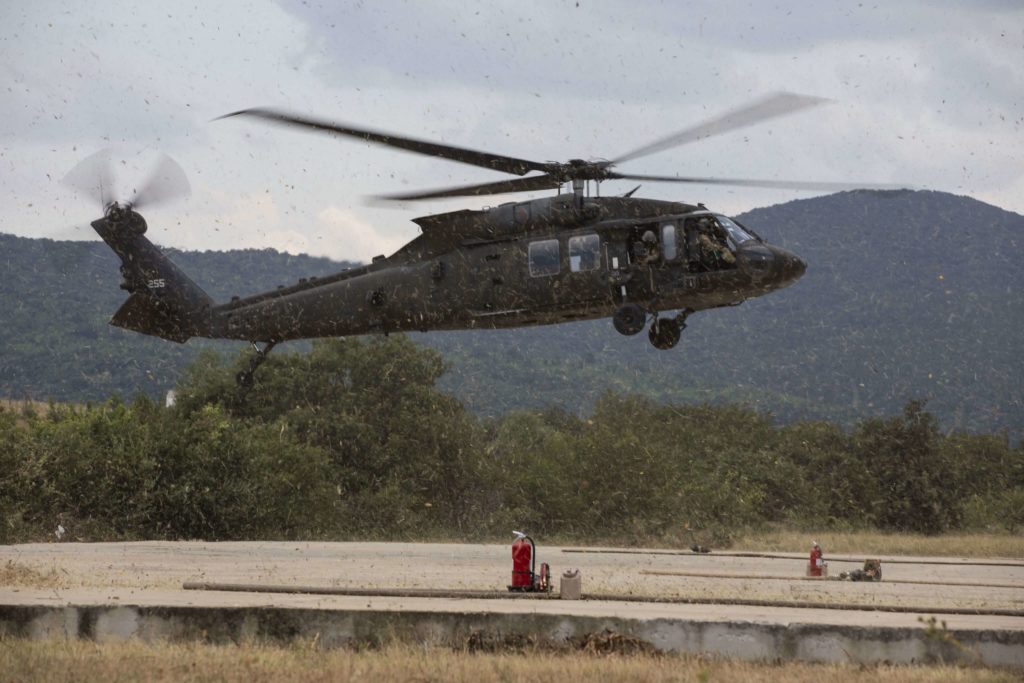 3rd Assault Helicopter Battalion conducts aerial gunnery in Bulgaria