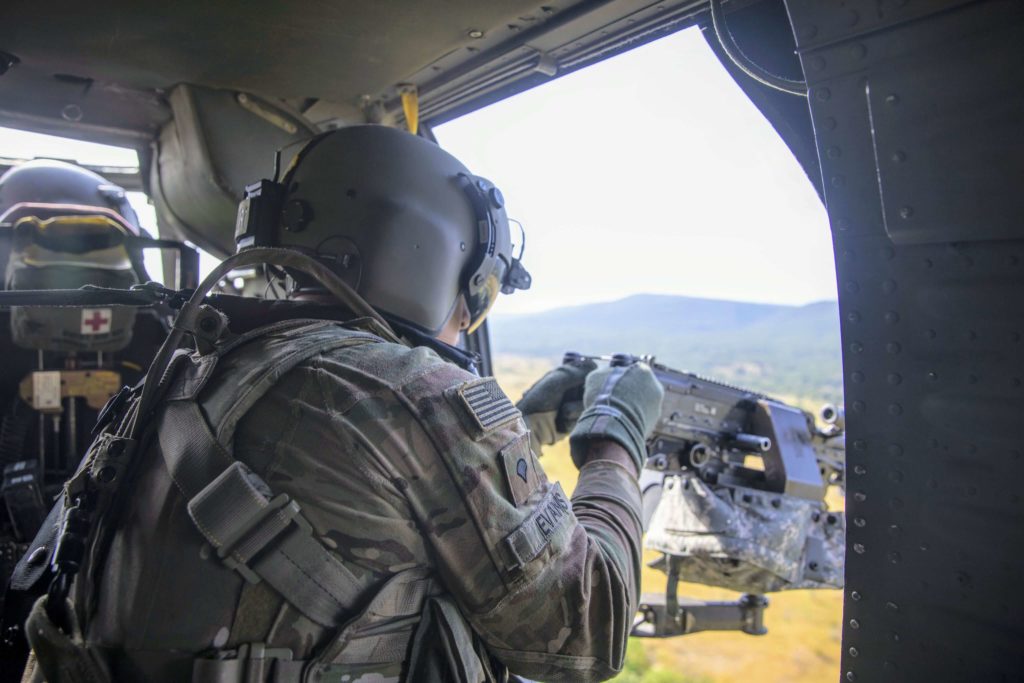 3rd Assault Helicopter Battalion conducts aerial gunnery in Bulgaria