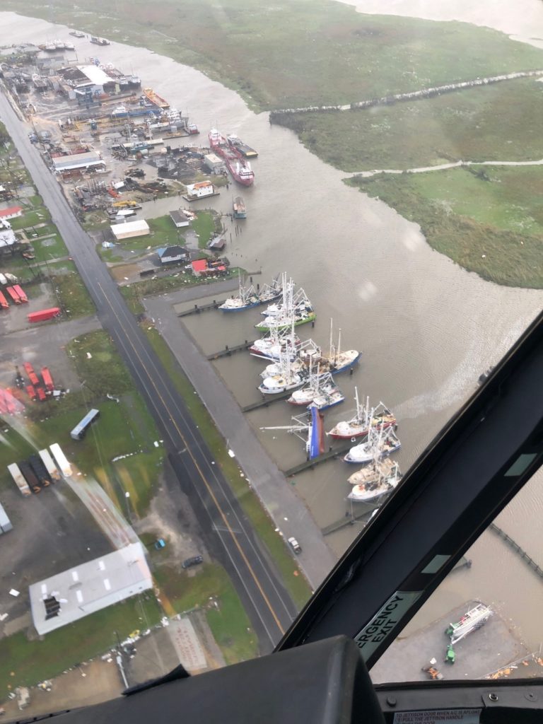 Coast Guard conducts overflights along the Gulf Coast​ after Hurricane Ida