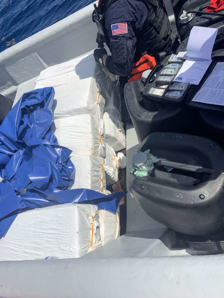 Coast Guard seizes 7.5 dollar million in cocaine, Caribbean Sea