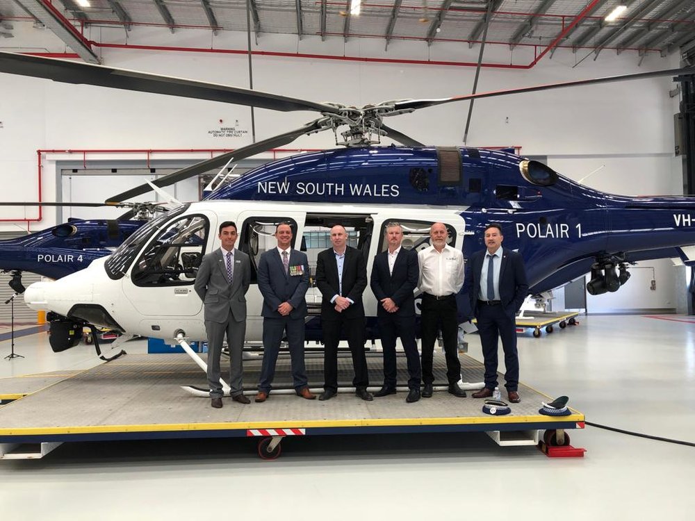 La policía de Nueva Gales del Sur (NSWPF) comienza a operar el Bell 429