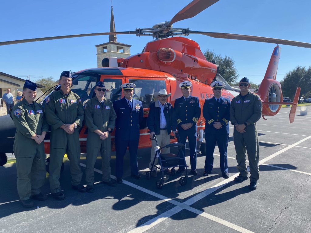 Coast Guard veteran Mike Swierc turns 100-year-old