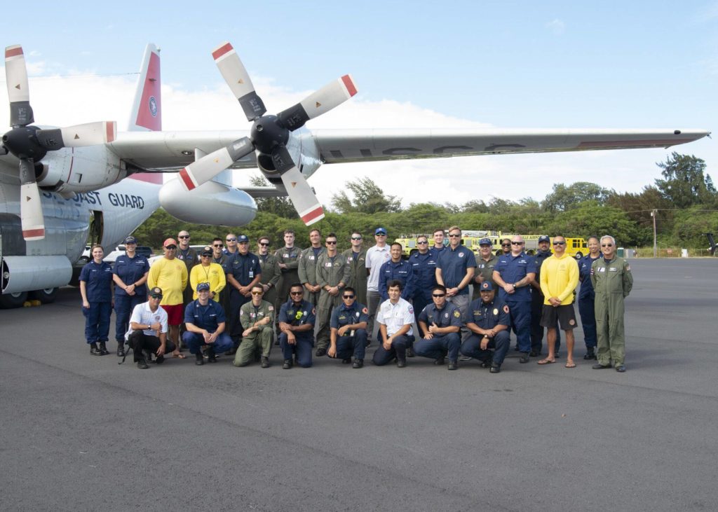 Coast Guard and partners conducts SAREX 2021 off Maui