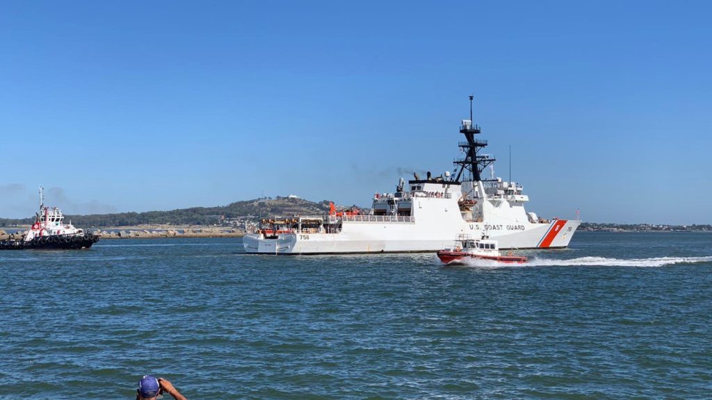USCGC Stone and HITRON crews returns after 61-day patrol