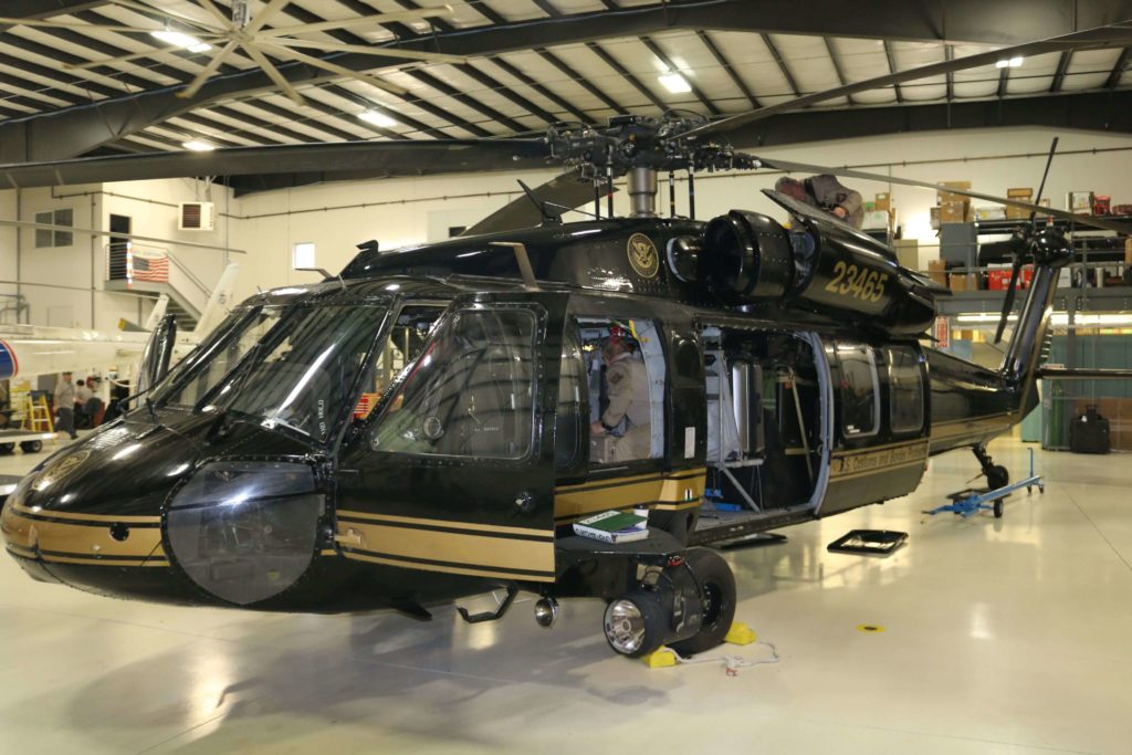 CBP-AMO UH-60 Black Hawk crew rescue injured hiker