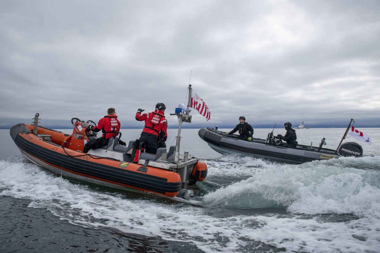 USCG, Navy host international exercise with Royal Canadian Navy