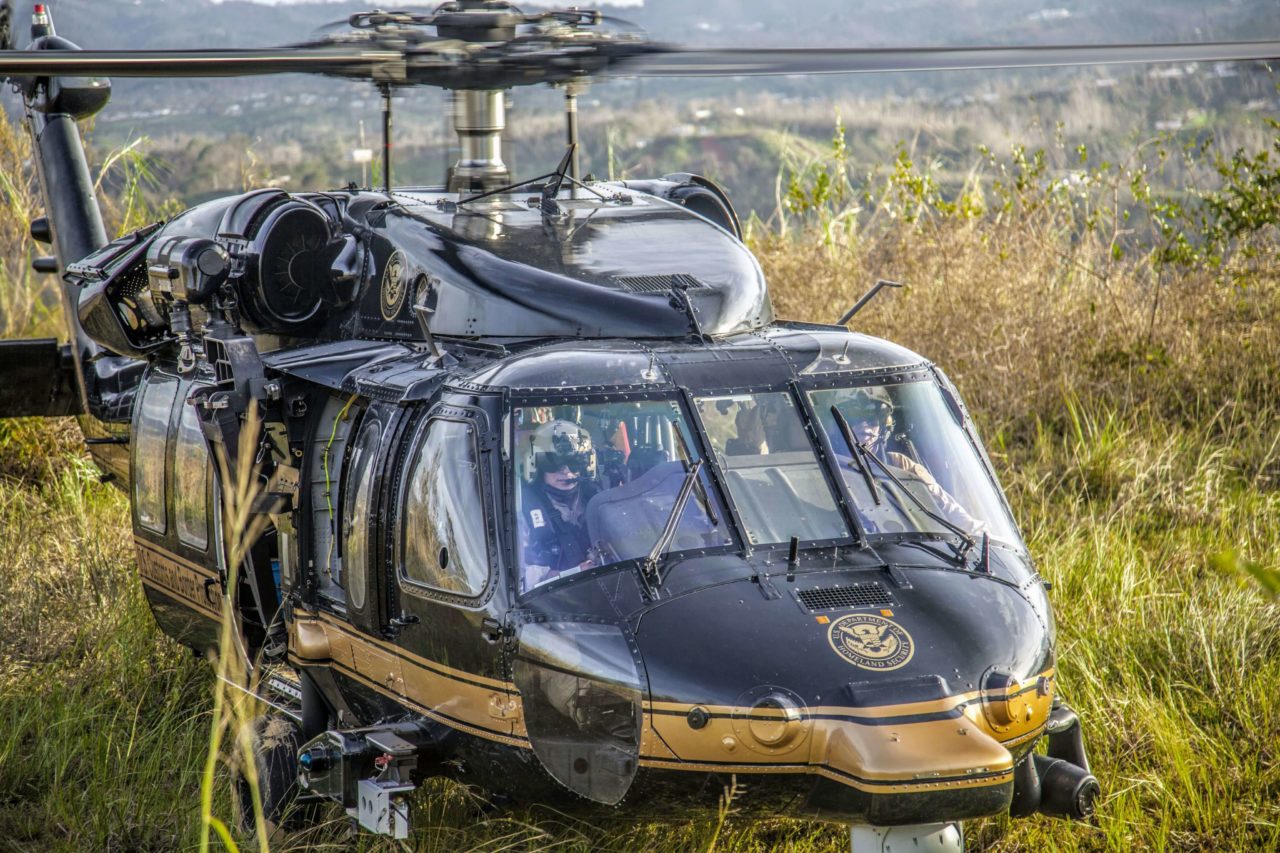 CBP AMO UH-60L Black Hawk crew rescue hiker in Sabino Canyon