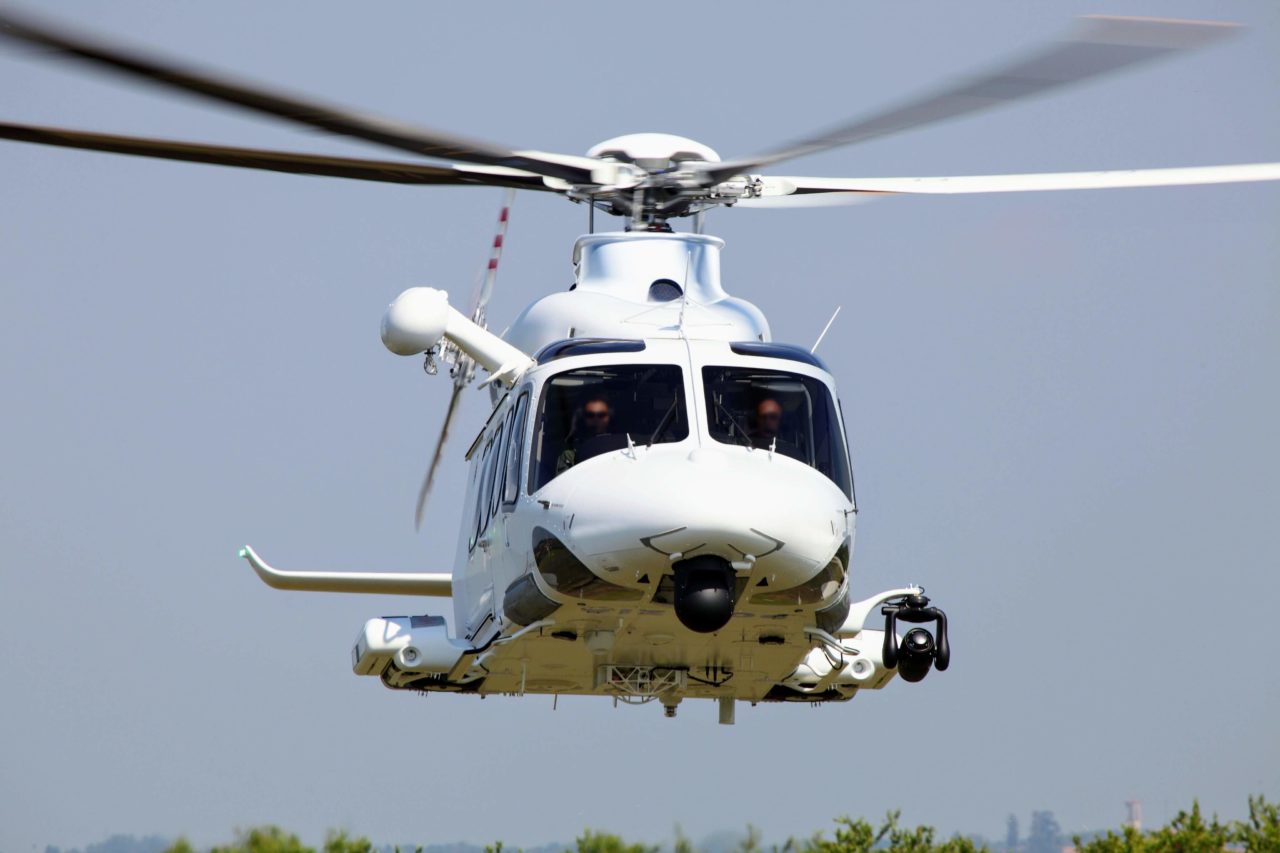 The NNSA signs for two Leonardo Helicopters AW139