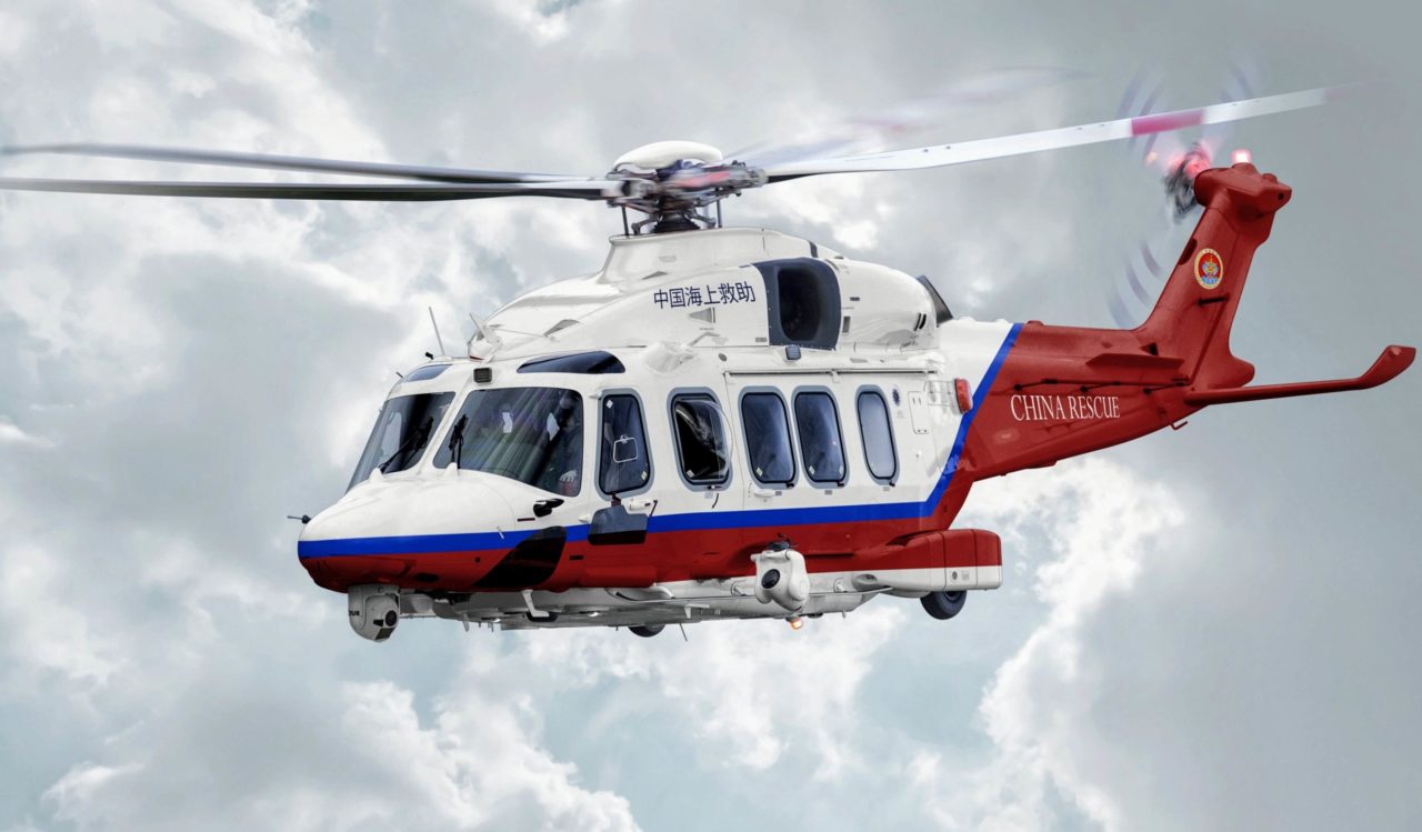 China acquires 6 Leonardo Helicopters AW189 for SAR
