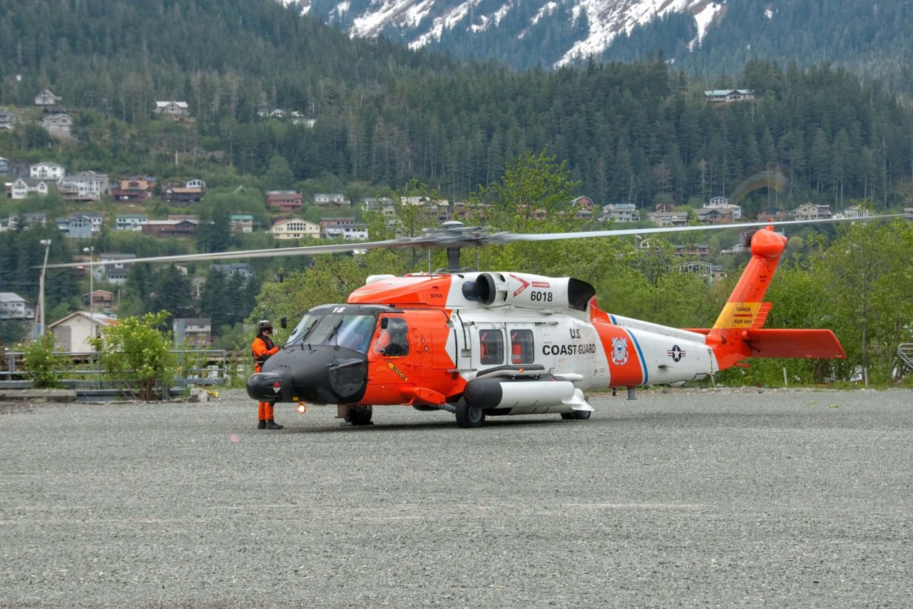 Coast Guard medevac passenger near Sitka, Alaska
