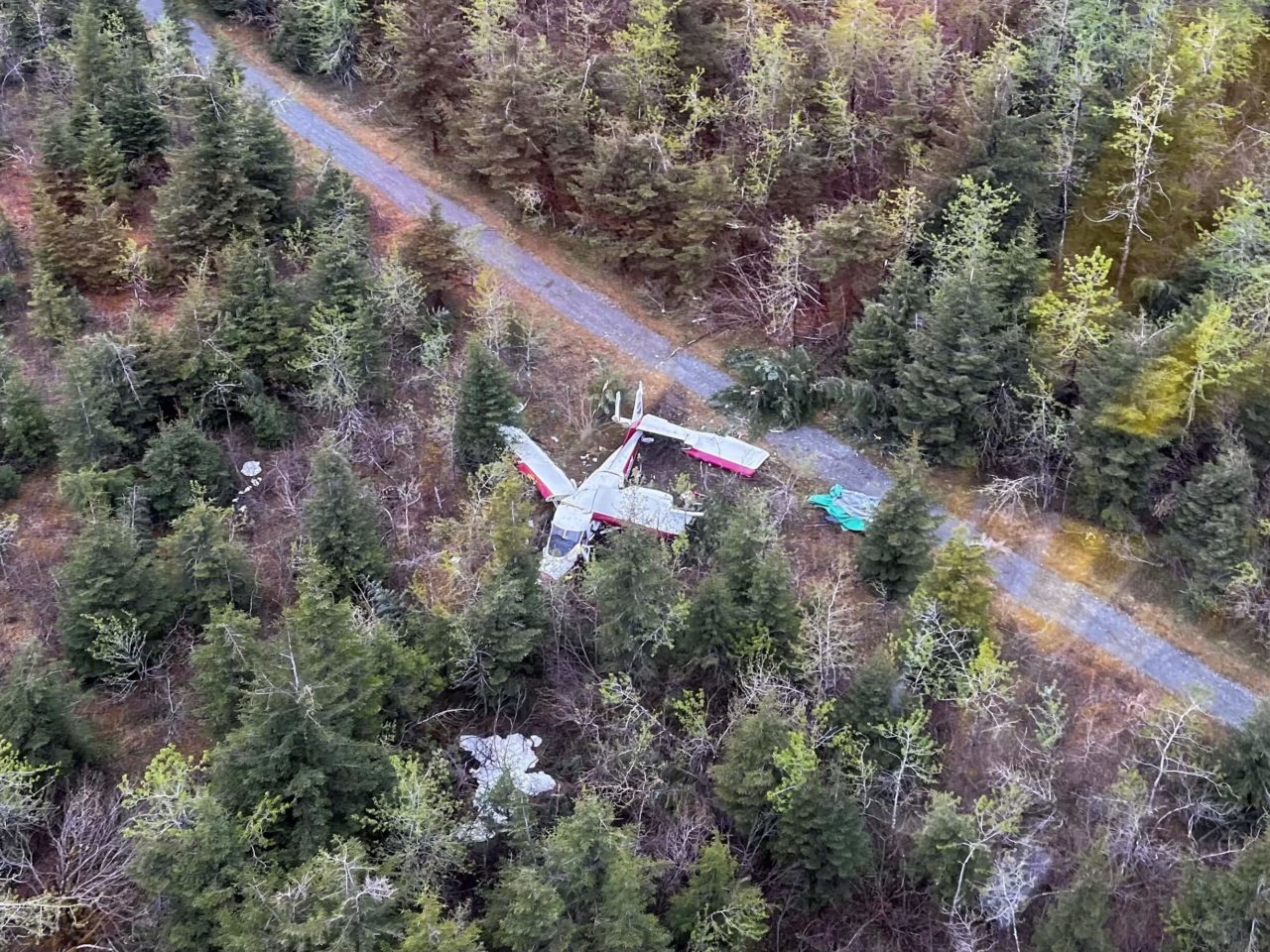 Coast Guard assists plane crash victims at Dry Bay Airstrip, Alaska