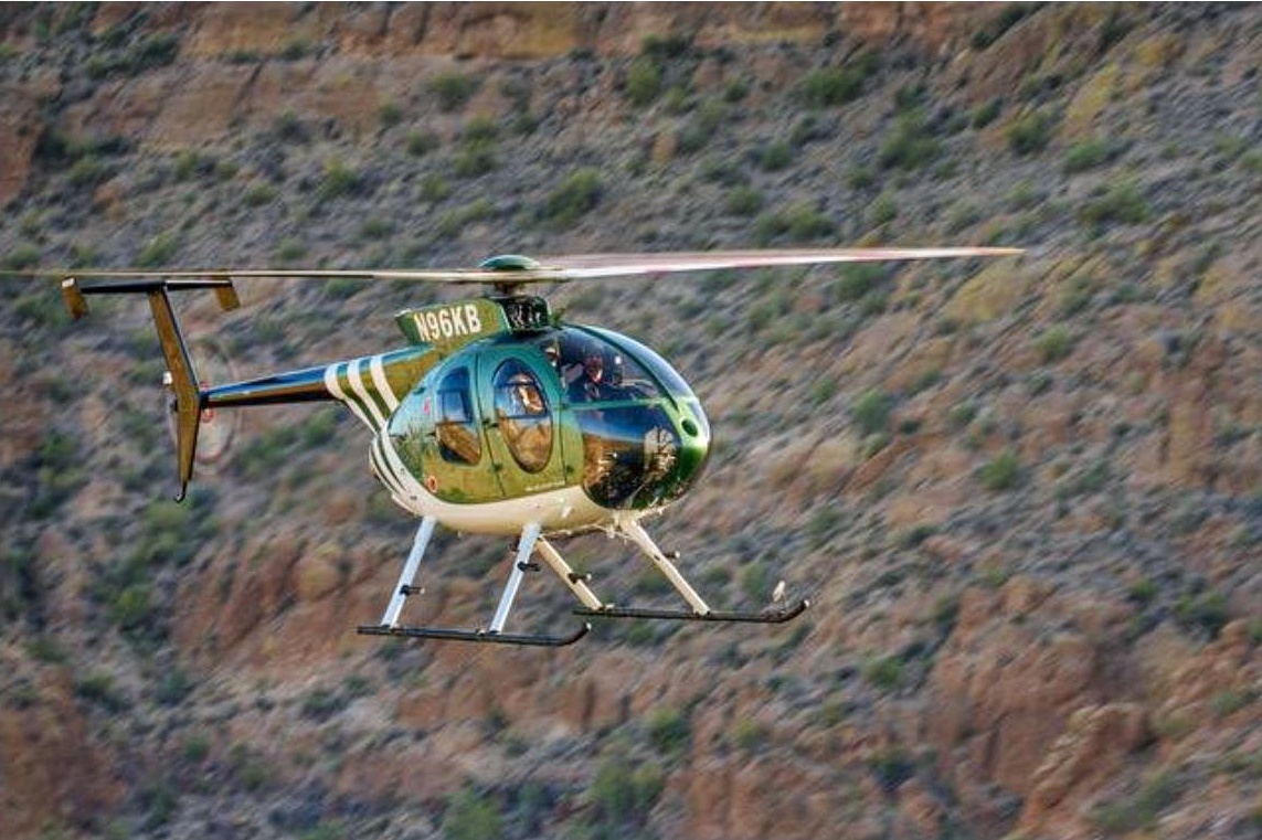 MD Helicopters delivers MD530F conversion to HLH Aviation