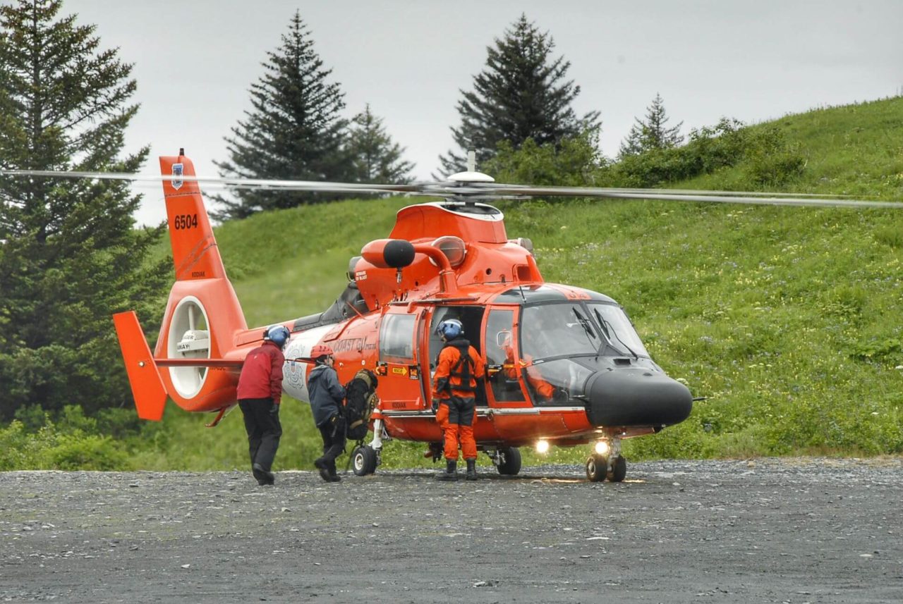 Coast Guard medevac injured fisherman near Esther Island, Alaska