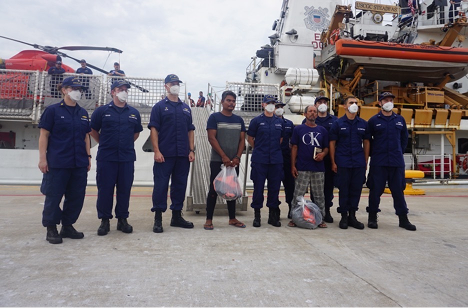 USCGC Steadfast returns home after 55-day counter narcotics patrol
