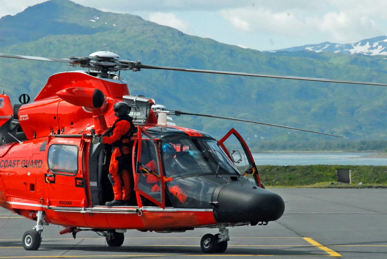 Coast Guard rescue 2 after airplane crash on Montague Island, Alaska