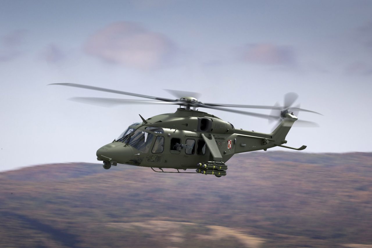 Polish Armed Forces has signed for 32 Leonardo AW149