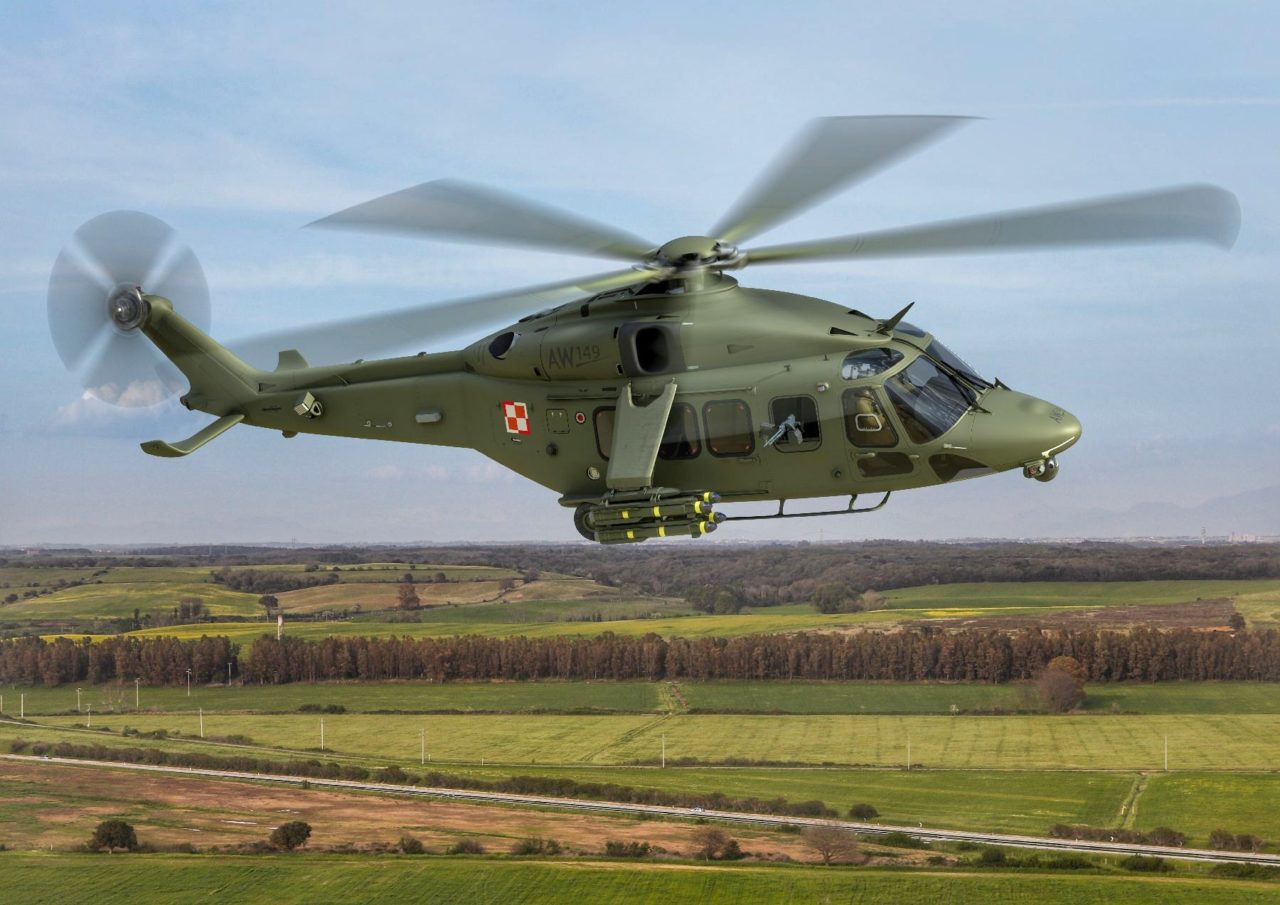 Polish Armed Forces has signed for 32 Leonardo AW149