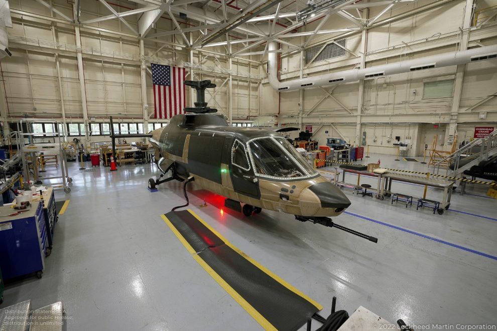 Sikorsky RAIDER X Competitive Prototype is now 90% complete