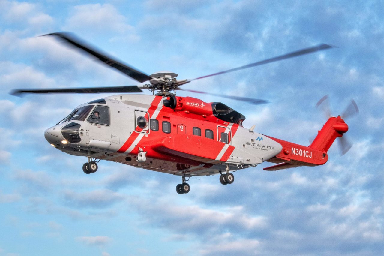 Sikorsky S-92 helicopter fleet surpasses 2 million Flight Hours