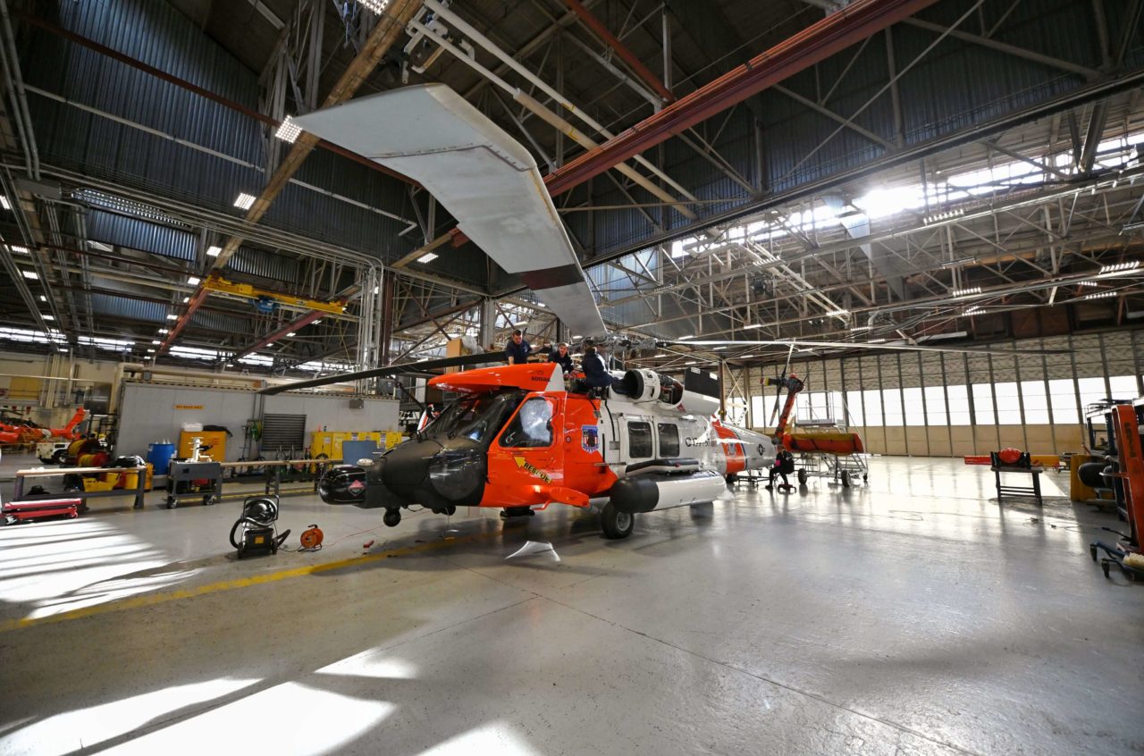 Coast Guard MH-60T aircrew medevac man 450 miles of Kodiak