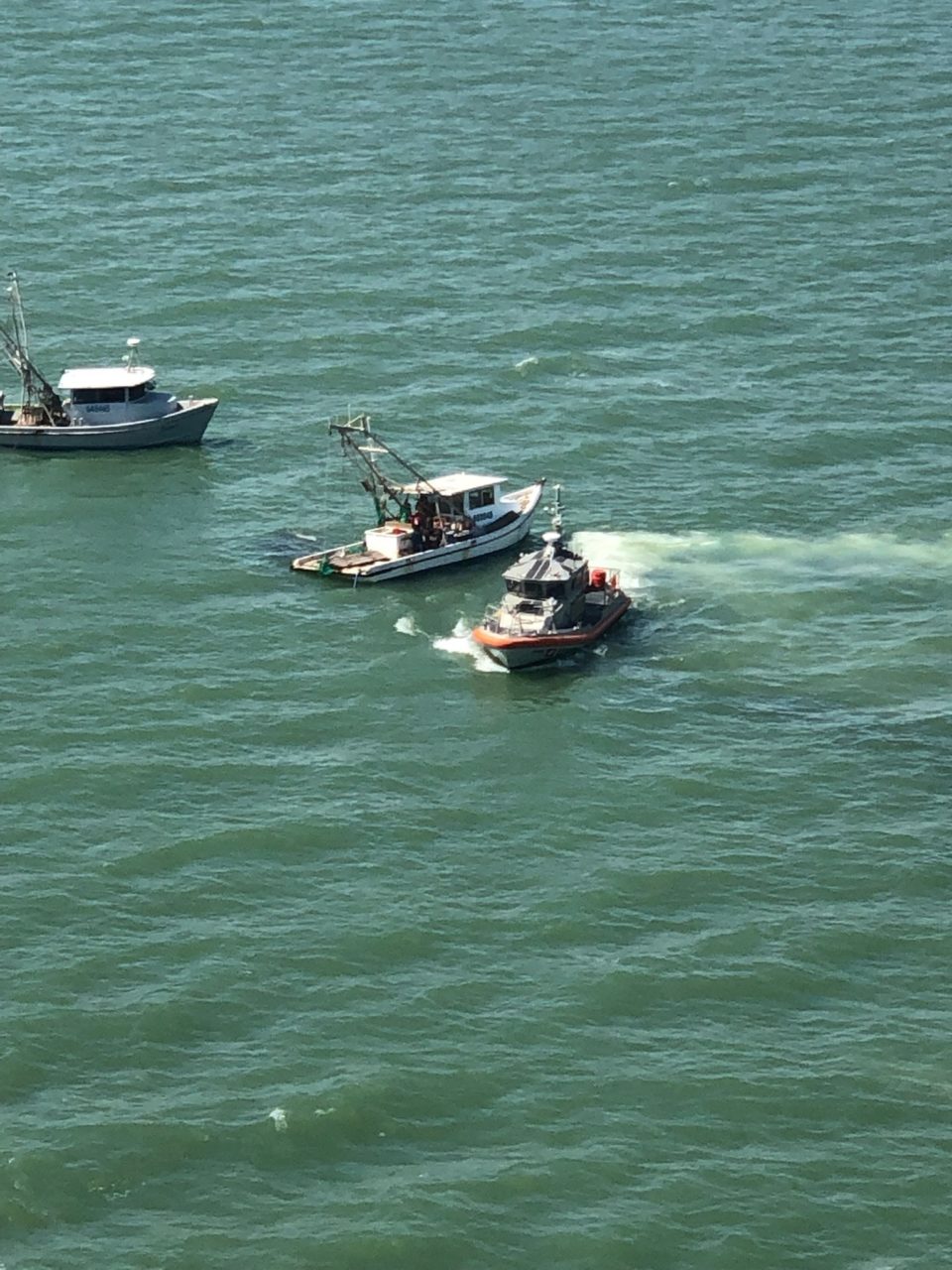 Coast Guard assisted a fishing vessel near Corpus Christi