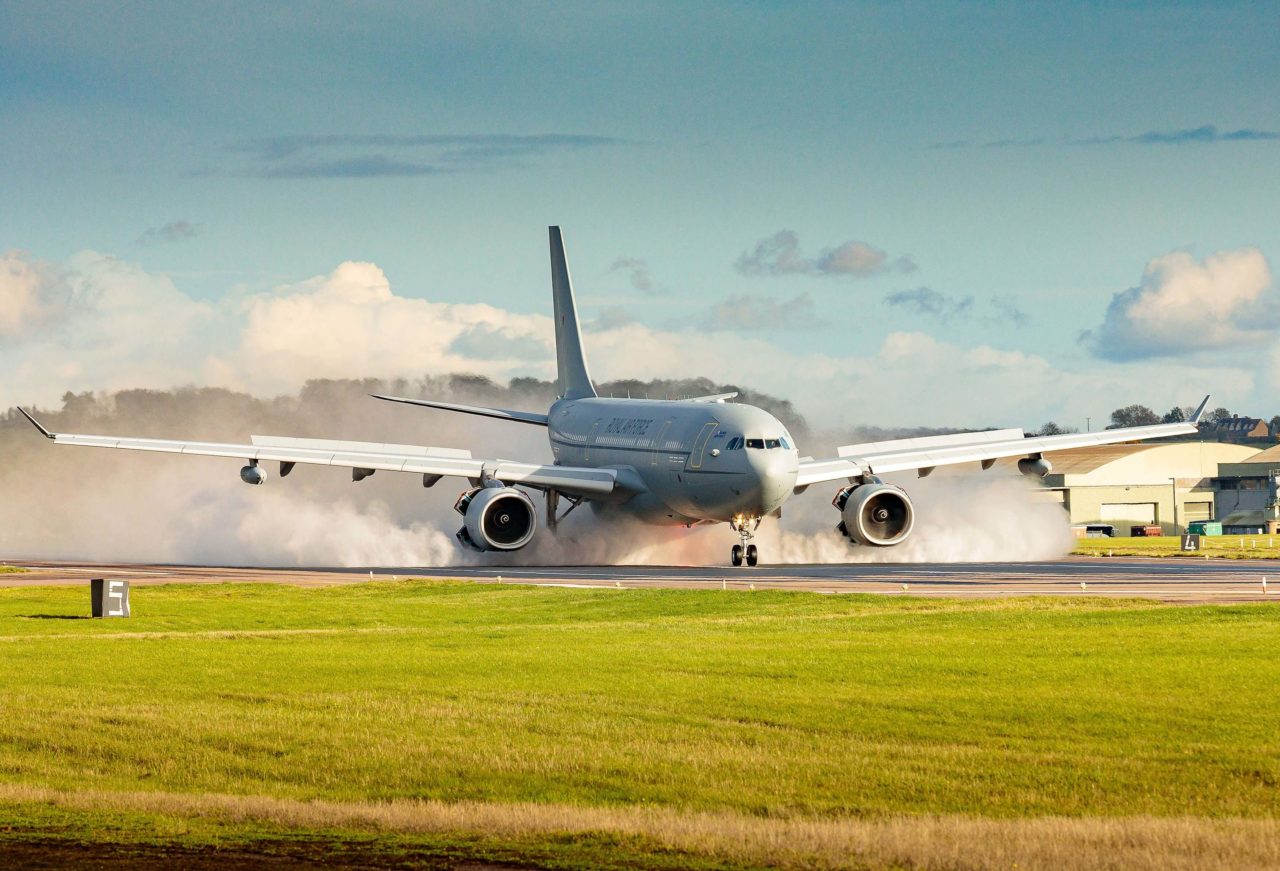 Airbus A330MRTT completes first 100% SAF test flight