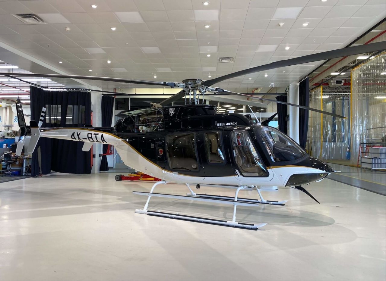 First Bell 407GXi helicopter to be based in Israel