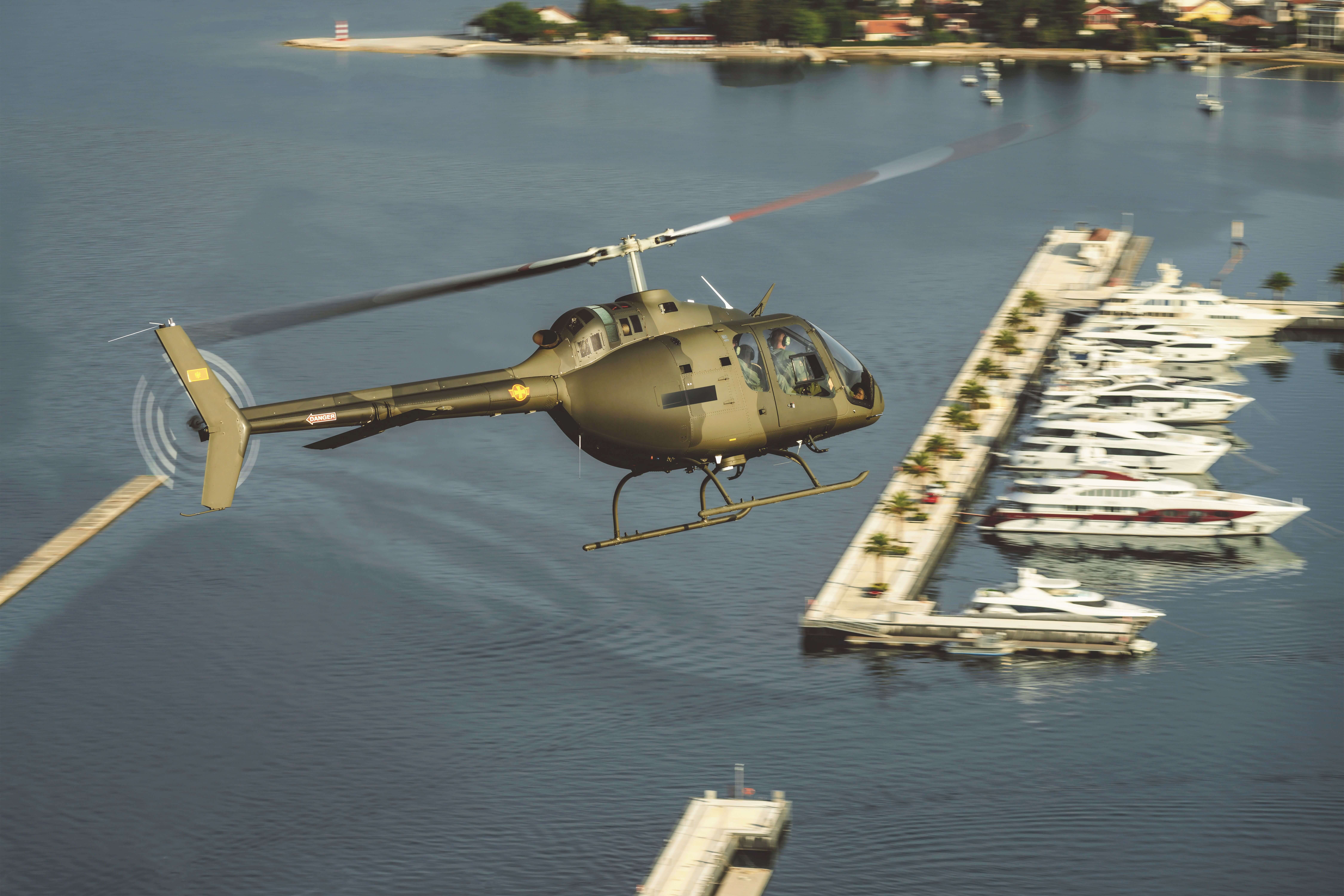 Bell 505: the future of military training helicopters
