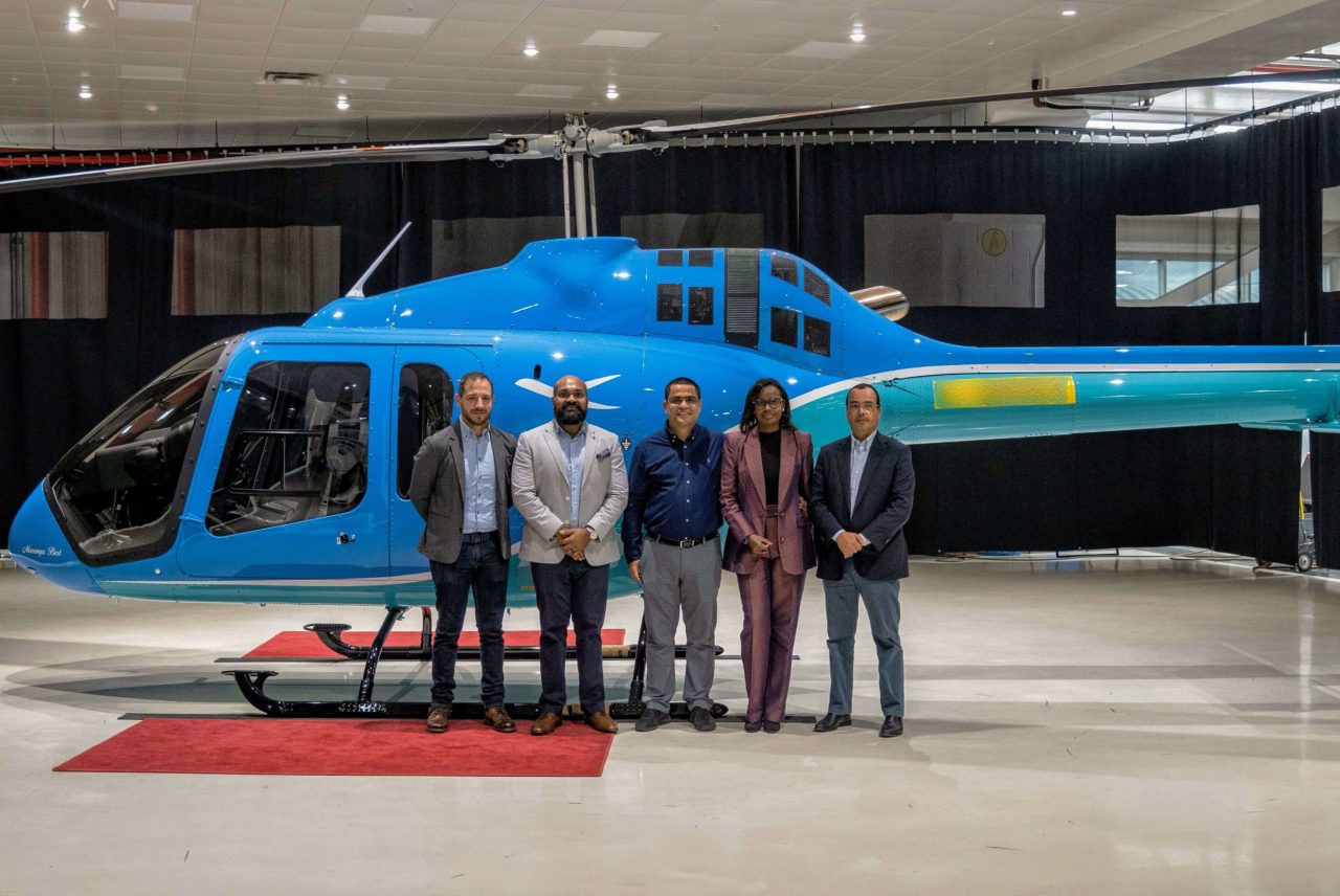 Bell delivered to BESTFLY the first Bell 505 on West Africa