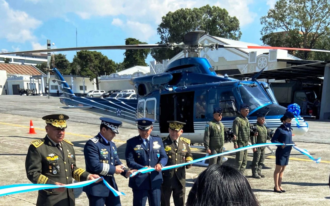 Dos SUBARU BELL 412EPX para la Fuerza Aérea de Guatemala