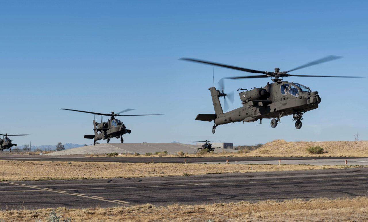 U.S. Army signs for 184 Boeing AH-64E Apache helicopters