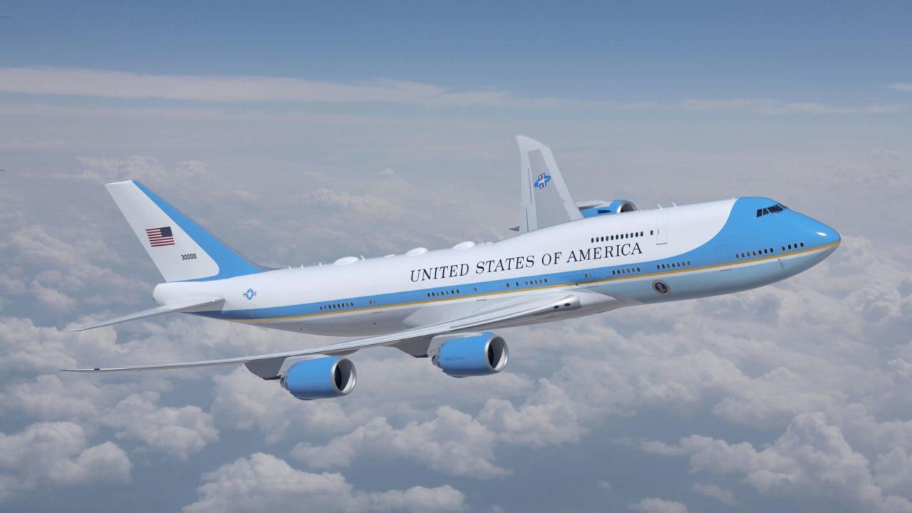 New paint design for Next Air Force One VC-25B