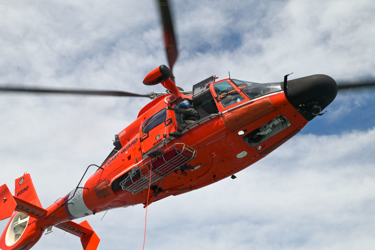 Coast Guard Air Station Detroit receives upgraded MH-65E Dolphin