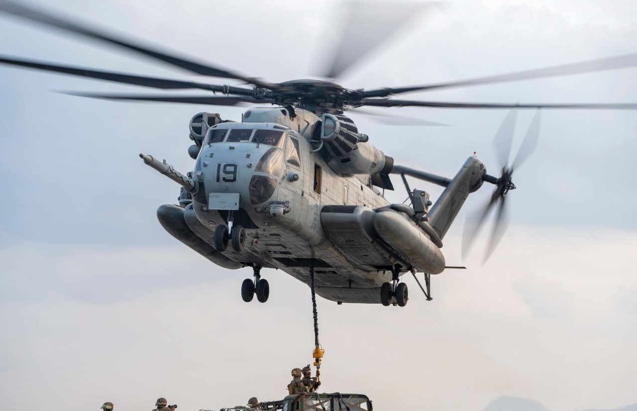 The CH-53E Mission Data Extender (MDE) enhances the helicopter's current operational capabilities.